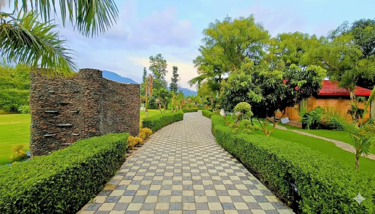 Evening Lawn & Cottages