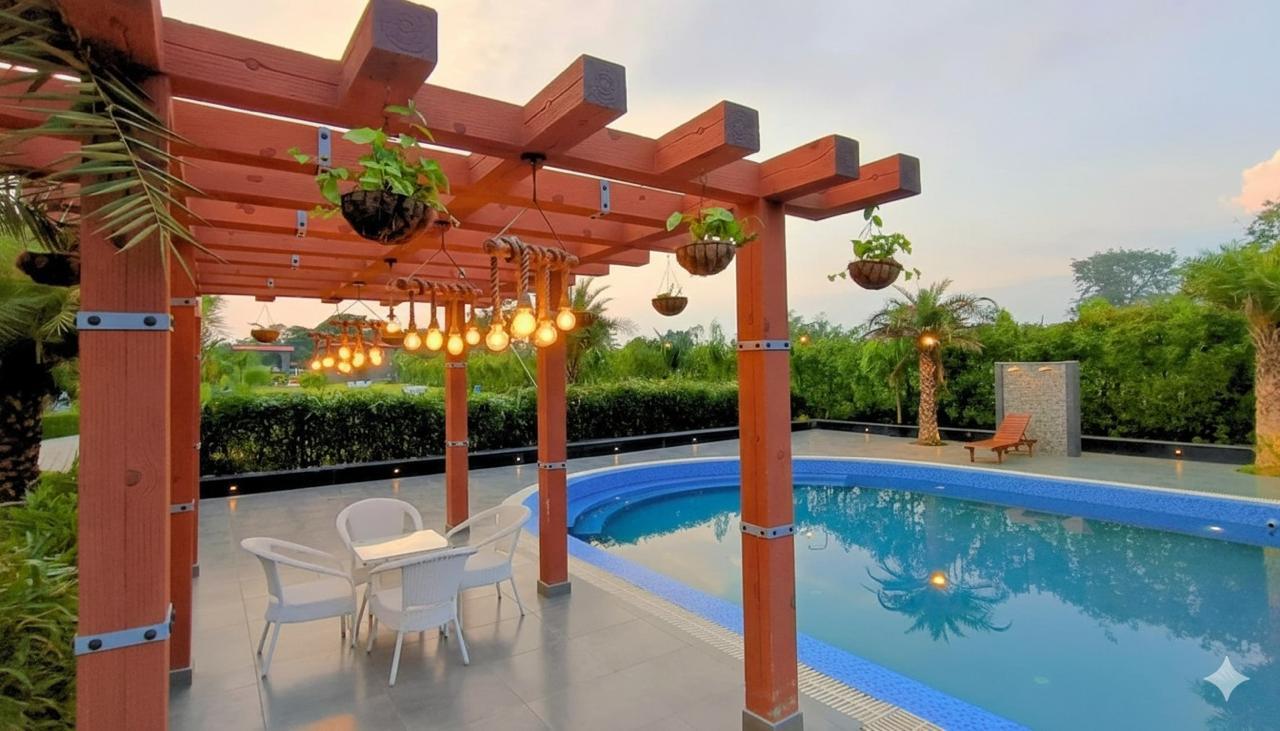 Poolside Pergola